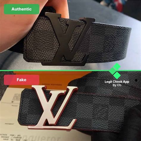 how to spot a fake louis vuitton belt monogram|genuine louis vuitton belt.